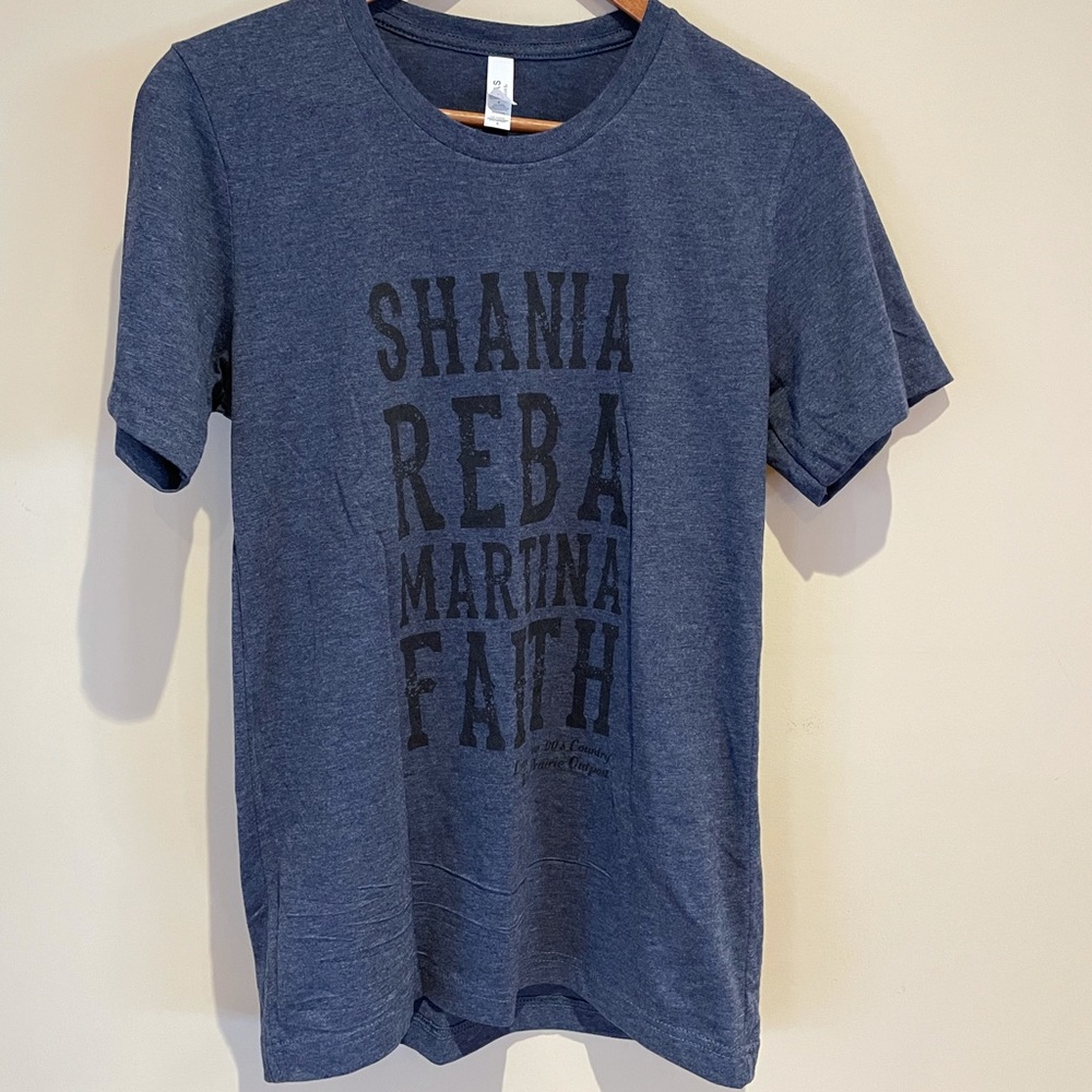 Bella Canvas Wild Prairie Outpost Women of County Music T Shirt Size Small